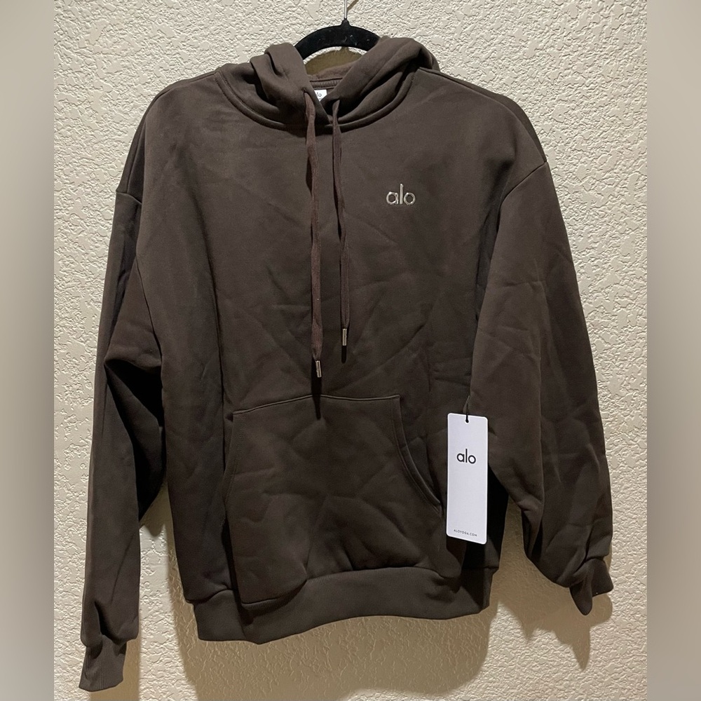 ALO Yoga NWT Accolade Hoodie Expresso Color Size XXS - Picture 6 of 11
